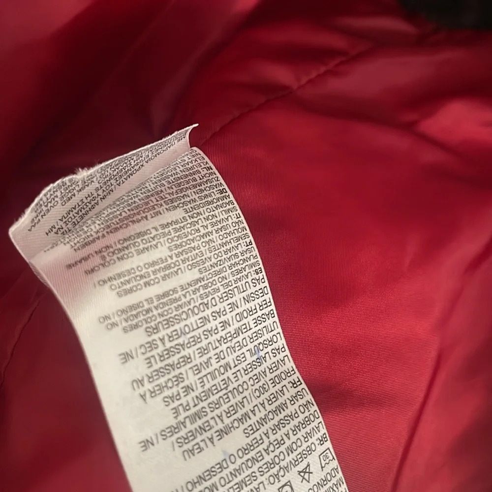 JORDAN Air Jordan & Swiss Tech red blue Puffer Jackets XS (3/4) (4/5) bundle - Picture 8 of 17